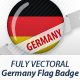 Germany Flag Badges - GraphicRiver Item for Sale