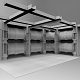 Facility interior modular - 3DOcean Item for Sale