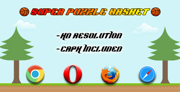 Super Puzzle Basket - HTML5 game(CAPX)