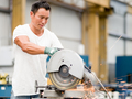 Asian worker in production plant on the factory floor - PhotoDune Item for Sale