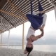 Anti-gravity Yoga, Woman Doing Yoga Exercises - VideoHive Item for Sale