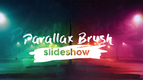 Parallax Brush Slideshow
