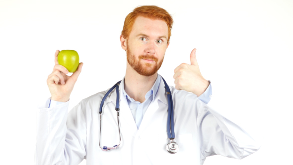 Doctor Thumbs Up, Apple is Best Food