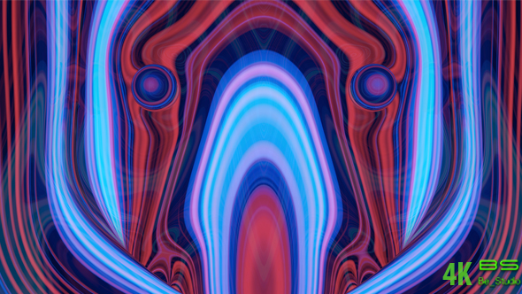 Beautiful Colorful Stripes Moving Background