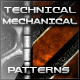 45 Mechanical Technical Mesh Patterns - GraphicRiver Item for Sale