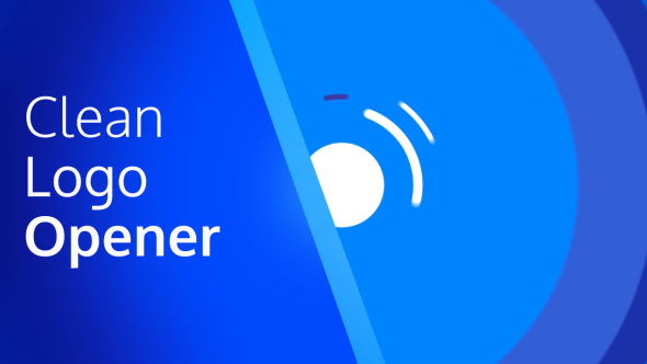 Clean 2D Logo Opener 