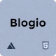 Blogio Personal Minimalistic HTML Blogging Template - ThemeForest Item for Sale