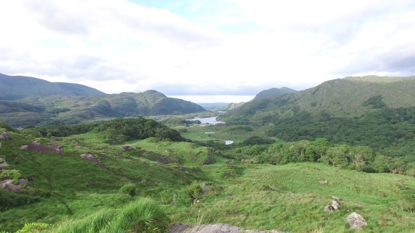 Killarney National Park Valley View In Ireland 79