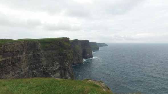 Cliffs Of Moher And Atlantic Ocean In Ireland 41