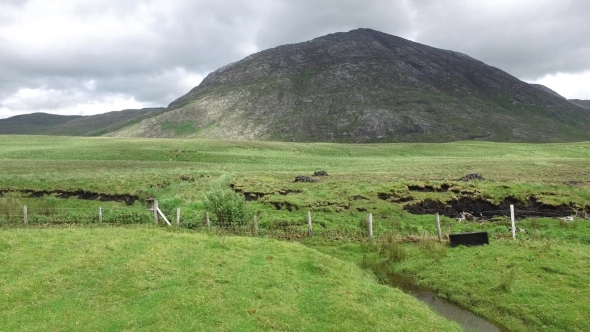 Hills And Plain Of Connemara In Ireland 39