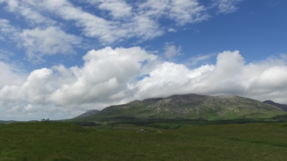 Hills And Plain Of Connemara In Ireland 29