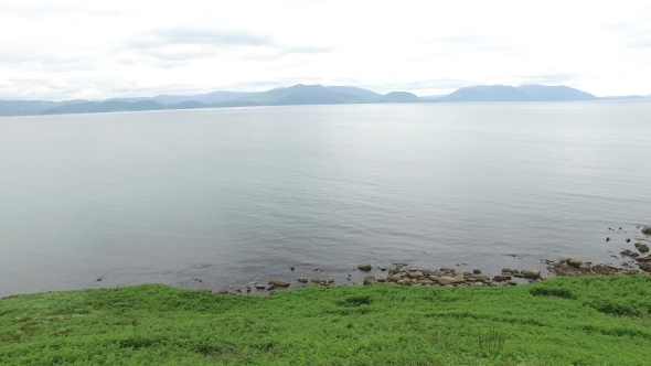 View To Ocean At Wild Atlantic Way In Ireland 70