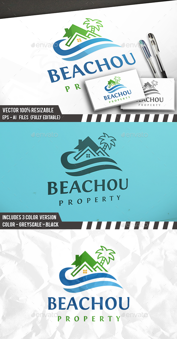 Beach Residential Logo