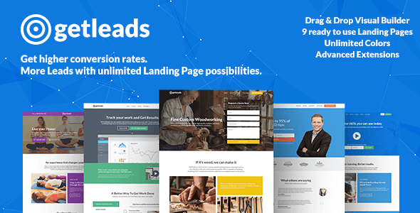 Getleads  High-Performance Landing Page WordPress Theme