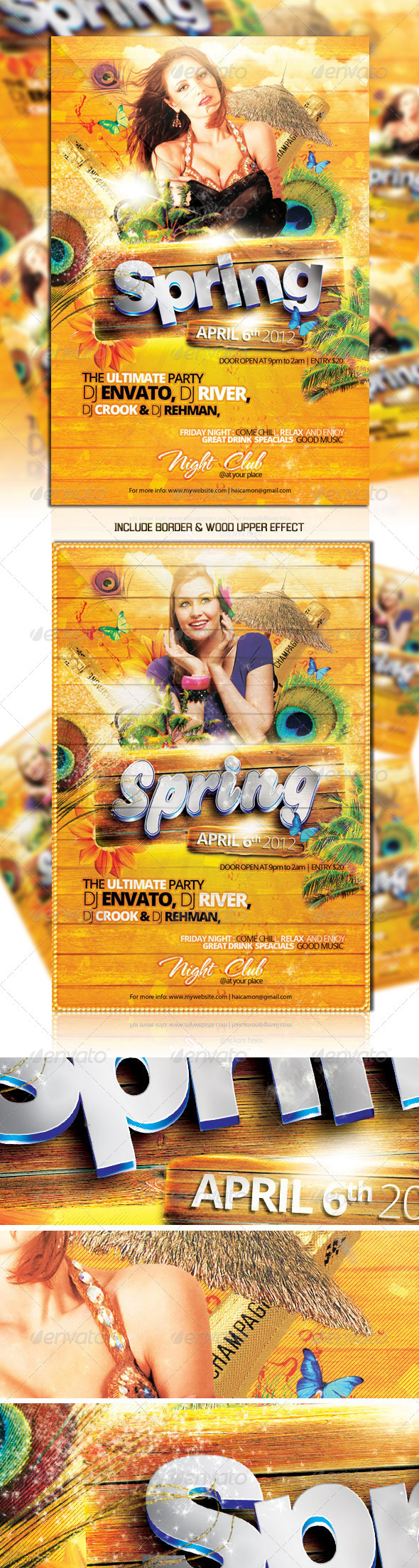 Spring Party Flyer Vol_1
