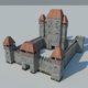 Low Poly Castle - 3DOcean Item for Sale
