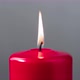 Red Candle Burning Time Lapse - VideoHive Item for Sale
