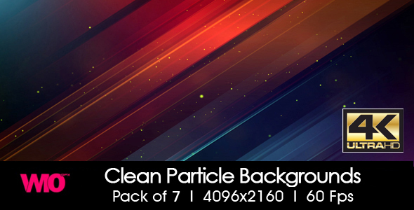 Clean Particle Background (Vol-6)