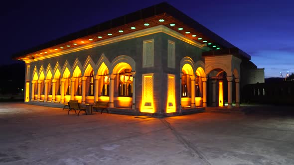 Mosque At Night