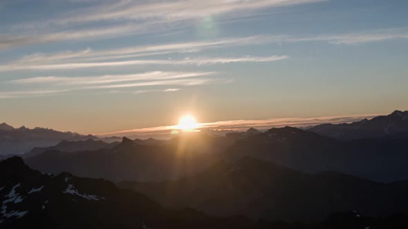 verbier alps swtizerland mountains snow peaks ski mont fort sunrise