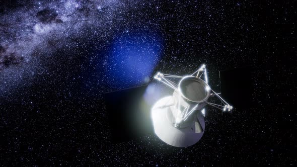 Magellan Spacecraft Approaching To Venus alt