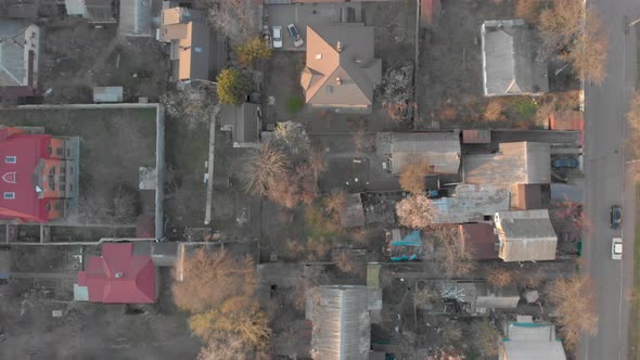 Slum Houses Aerial