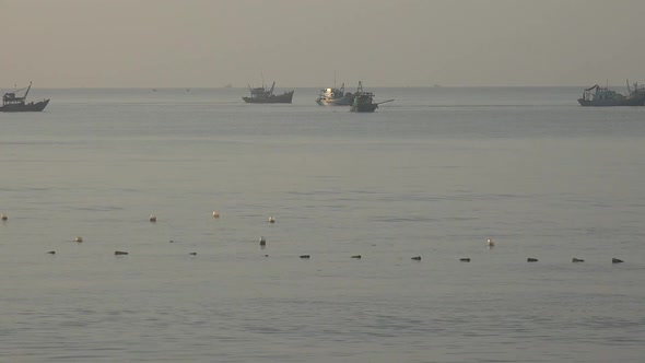 Asian Fishing Boats 6