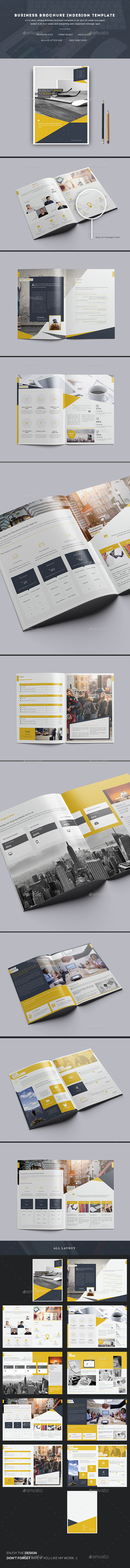 Business Brochure InDesign Template