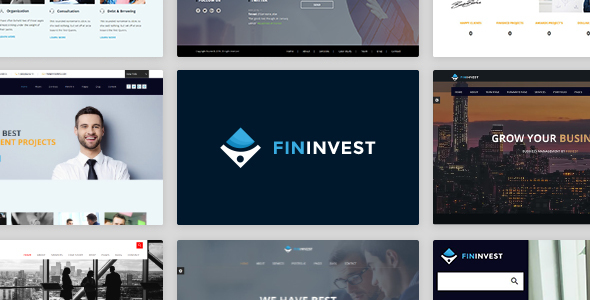 Finvest - Business, Consultancy, Finance & investment template