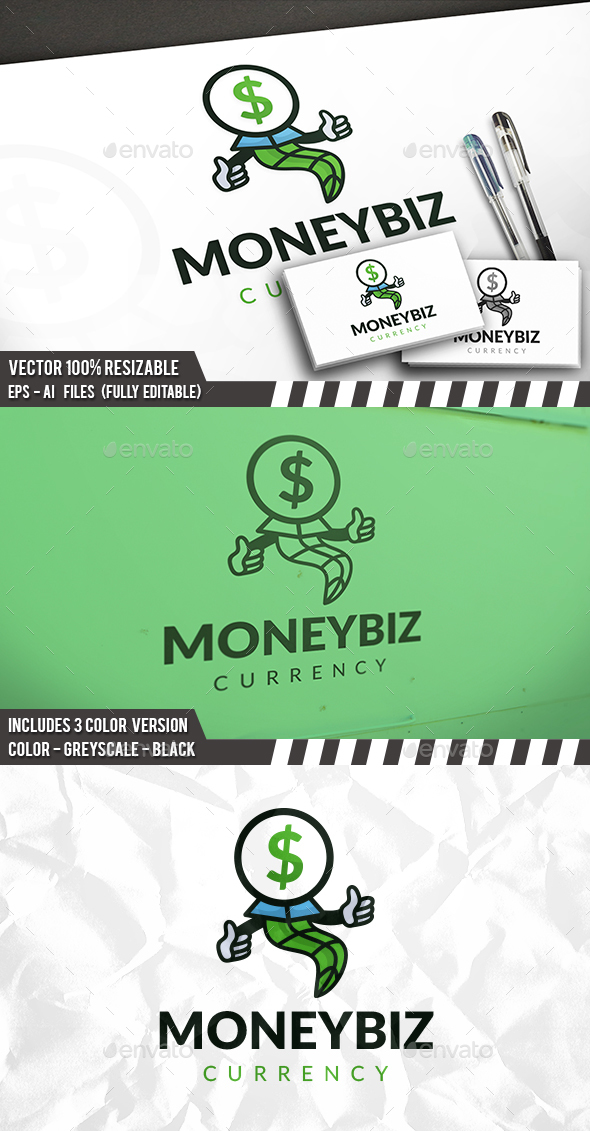 Money Mascot Logo