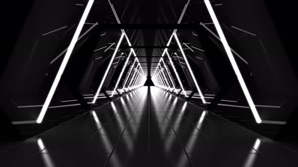 Black Neon Light Tunnel alt