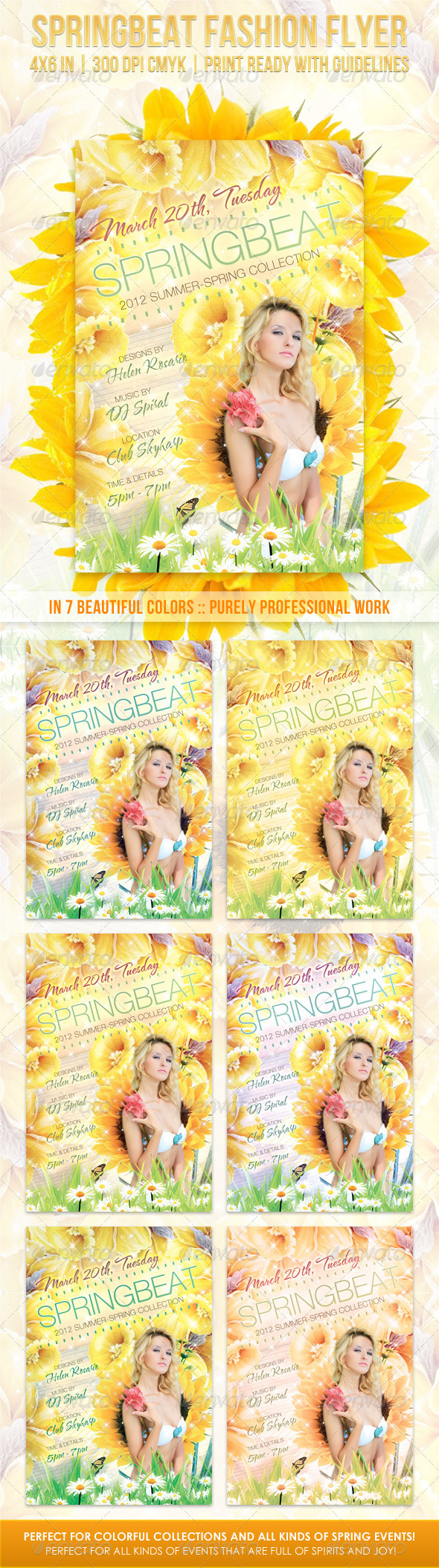 Springbeat Spring Fashion Flyer