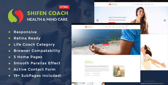 Shifen - Personal Development Coach HTML Template