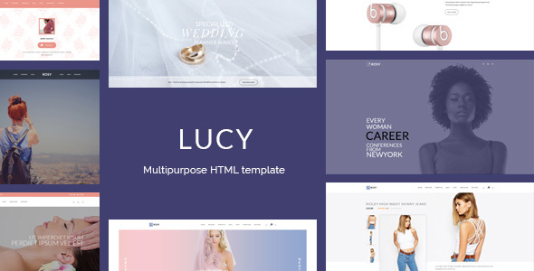 Lucy - Multi-purpose HTML5 Template