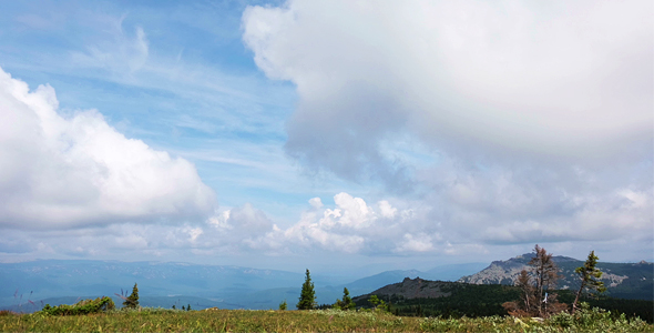 Clouds in Mountains