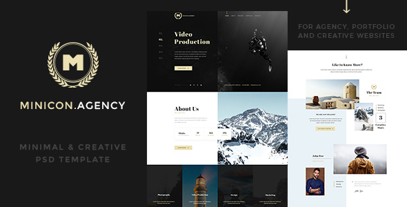 Minicon - Minimal PSD Template
