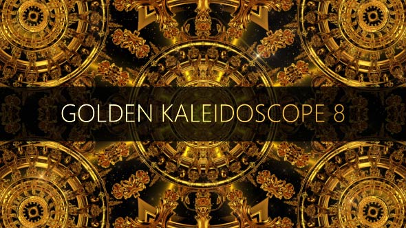 Golden Kaleidoscope 8