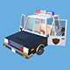 Police vehicle with interior - 3DOcean Item for Sale