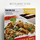 Restaurant Flyer - GraphicRiver Item for Sale