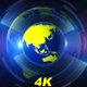 Globe Background 4K - VideoHive Item for Sale