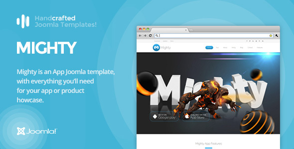 IT Mighty - App & Product Showcase Joomla Template Gantry 5