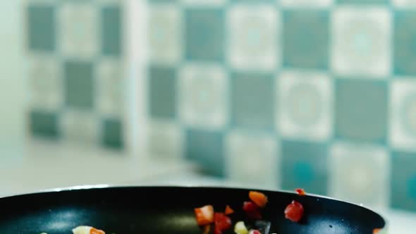 Cooking Vegetables for Frying