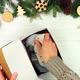 Woman hands packing gift - VideoHive Item for Sale