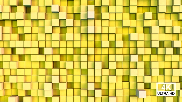 Cube Background Yellow V2