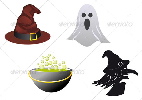 Halloween icons