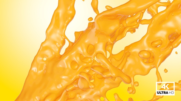 Orange Juice Rising Splash alt