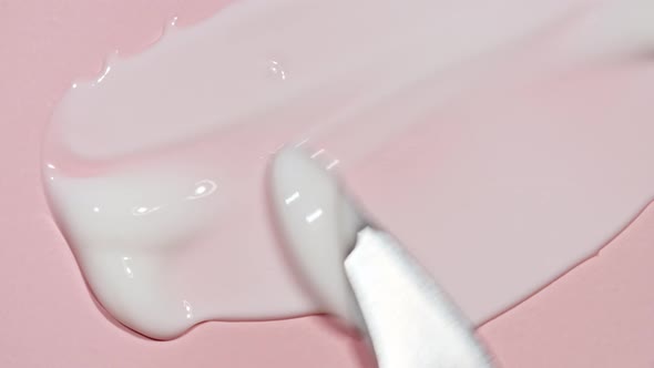 Cream for Face Smear Concealer Cosmetic Liquid Foundation Cream Makeup Brush Spatula
