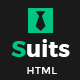 Suits - Fashion HTML Template - ThemeForest Item for Sale