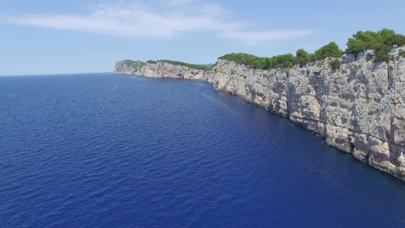 Aerial View Of The National Park Kornati, Kornati Archipelago.