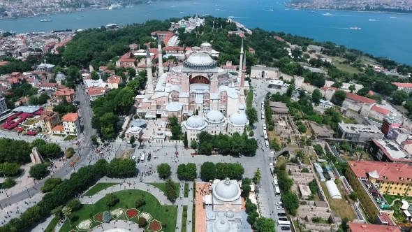 Bird's-eye Istanbul Mosque